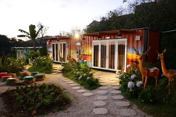 Container Homestay: Trải nghiệm nghỉ dưỡng độc đáo tại Đà Lạt