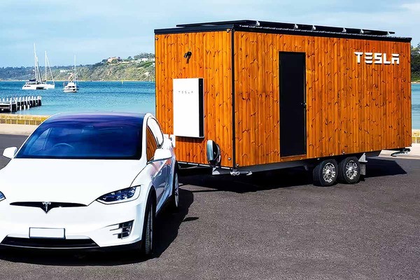 Các mẫu nhà Tesla có khả năng di chuyển dễ dàng đến nhiều địa điểm khác nhau