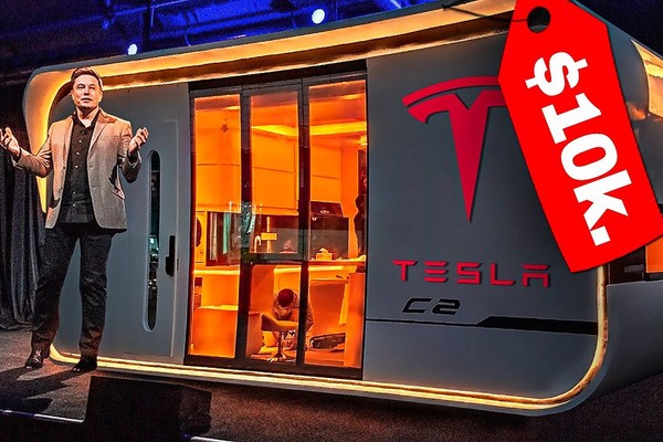 Mẫu nhà Tesla luôn đảm bảo tính thẩm mỹ và sự tiện nghi trong từng chi tiết